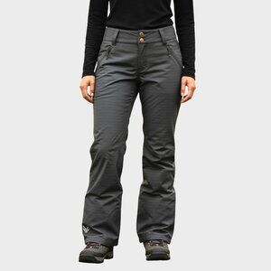 Triple Nickel 555 Ski Pants Womens Small Gray Waterproof Insulated Snowboarding